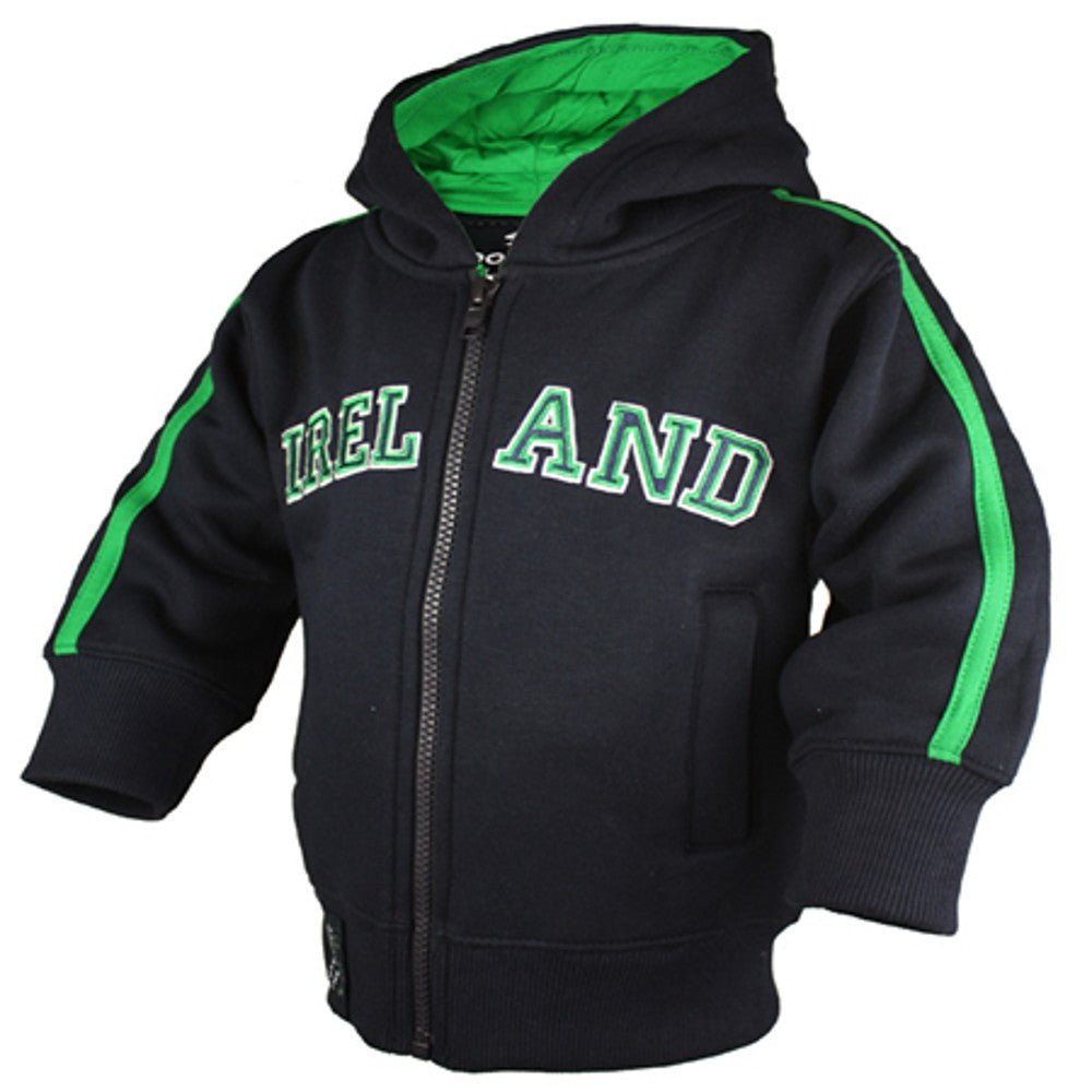 Celtic Kids Ireland Retro Zip Hoody - Celtic CollectionsClothingBJIENHN