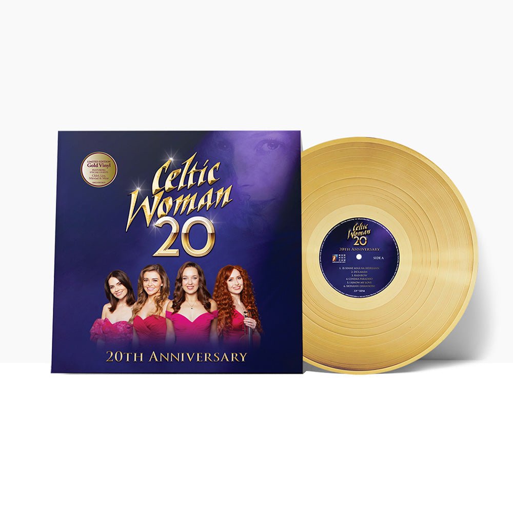 Celtic Woman - 20th Anniversary - Gold LP Limited Edition - Celtic CollectionsLP602458676679