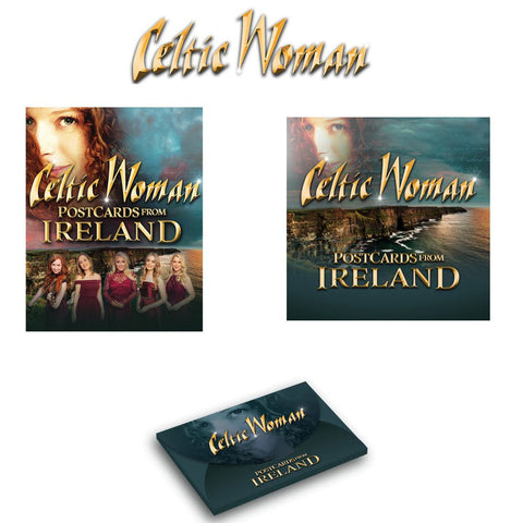 Celtic Woman - Postcards From Ireland - DVD & CD & Postcards Bundle - Celtic CollectionsPostcards & CD & DVDCWBUNDLE5