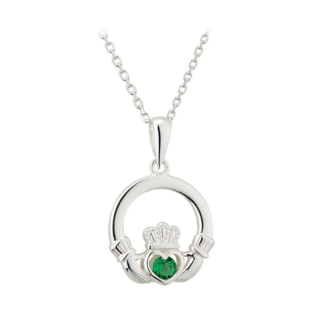 Crystal Claddagh Pendant - Celtic CollectionsJewelrySOLVAR46360