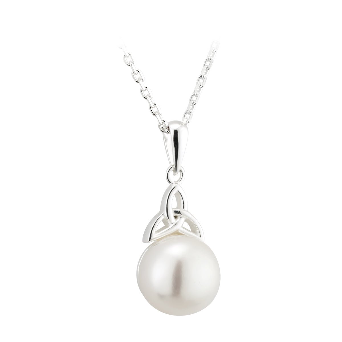 Fresh Water Pearl Trinity Pendant - Celtic CollectionsJewelrySOLVAR46135