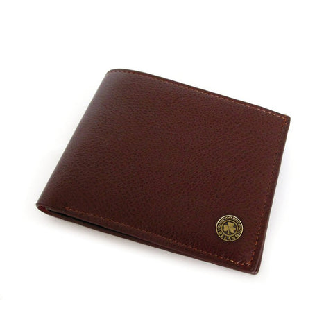 Man of Aran Brown Leather Wallet - Celtic CollectionsClothing95458