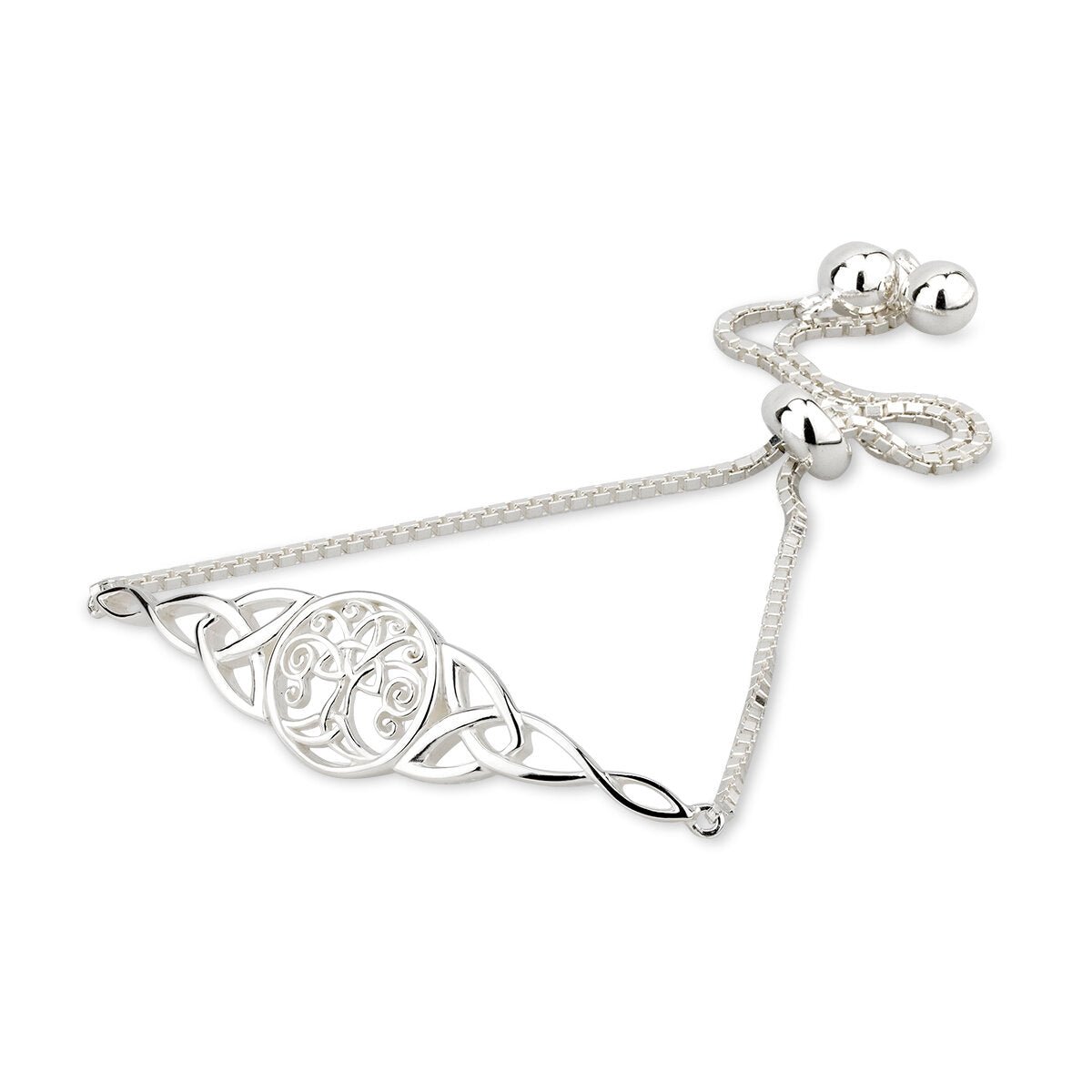 Silver Celtic Tree of Life Bracelet - Celtic CollectionsJewelryS50048