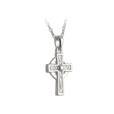 Silver Kids Cross Pendant - Celtic CollectionsJewelryS44722