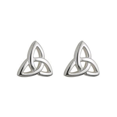 Silver Kids Trinity Knot Stud Earrings - Celtic CollectionsJewelryS33195