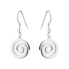 Spiral Drop Earrings - Celtic CollectionsJewelrySOLVAR33916