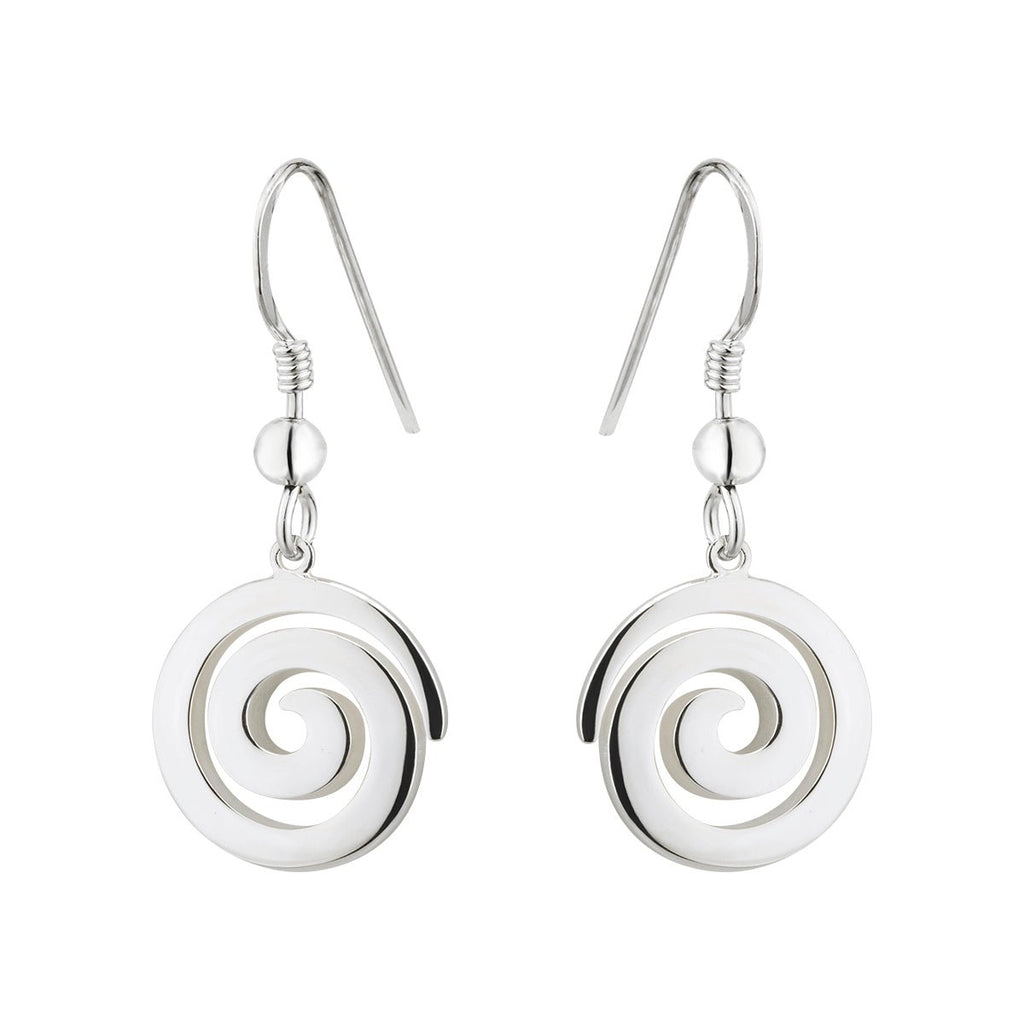 Spiral Drop Earrings - Celtic CollectionsJewelrySOLVAR33916