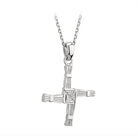 Sterling Silver St Brigid's Cross Pendant - Celtic CollectionsJewelrySOLVAR4974